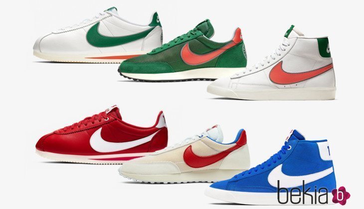 Modelos de las zapatillas que va a lanzar Nike x Stranger Things