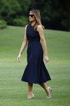 Melania Trump y su vestido 'little black dress' homenaje a Audrey Hepburn