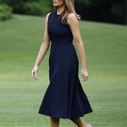 Melania Trump y su vestido 'little black dress' homenaje a Audrey Hepburn