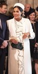 Meghan Markle con un vestido de Victoria Beckham en el Día del Commonwealth