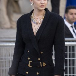 La supermodelo Gigi Hadid en el homaneje a Karl