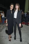 La supermodelo Carla Bruni en el homenaje a Karl Lagerfeld
