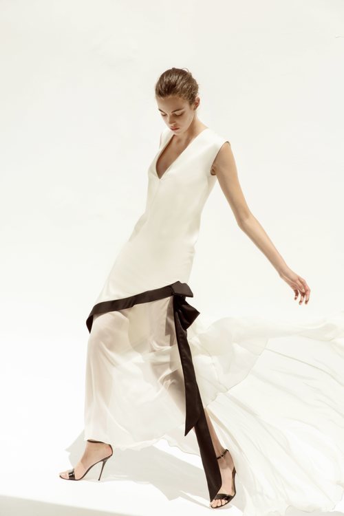 Vestido de novia de la nueva colección inspirada en la Pelota Vasca de 'Shopie et Voilà'