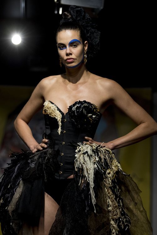 Inspiración barroca en el desfile de Maya Hansen MBFW 2019