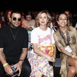 Ágatha Ruíz de la Prada en el desfile de Custo Barcelona primavera/verano 2020 en la MBFWMadrid julio 2019