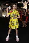 Cósima Rodríguez vestida de Ágatha en el desfile primavera/verano 2020 en la MBFWMadrid julio 2019