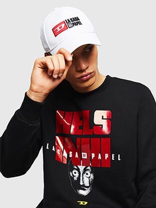 Gorra y camiseta de Diesel x 'La casa de papel'