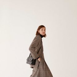 Traje tweed de la colección otoño/invierno 2019 de Mango