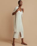 Vestido de canalé de la colección otoño/invierno 2019 de Mango