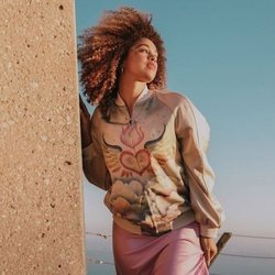 Bomber satinada Stella McCartney x Taylor Swift