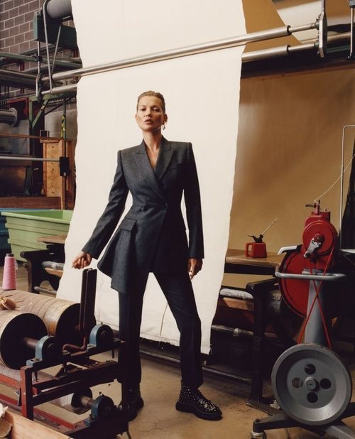 Traje sastre de la colección otoño/invierno 2019 de Alexander McQueen