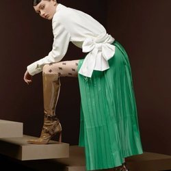 Falda plisada de la colección otoño/invierno 2019/2020 de Fendi
