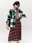 Sobrecamisa de cuadros de la colección otoño 2019 de Zara
