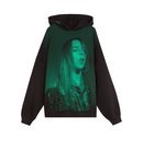 Sudadera con fotografía estampada de Billie Eilish de la colección Billie Eilish x Bershka