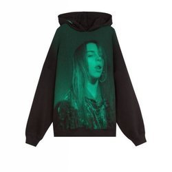 Sudadera con fotografía estampada de Billie Eilish de la colección Billie Eilish x Bershka