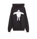 Sudadera negra con silueta de Billie Eilish de la colección Billie Eilish x Bershka
