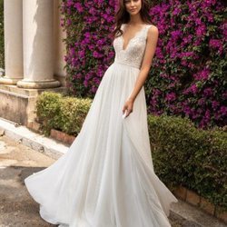 Vestido 'Efigie' de la colección 2020 de Pronovias