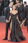 Jessica Goicoechea y River Viiperi en la premiere de 'Un oficial y un espía' en el Festival de Venecia 2019
