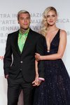 Fedez y Chiara Ferragni en la premiere de 'Chiara Ferragni Unposted' en el Festival de Venecia 2019