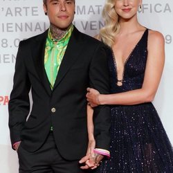Fedez y Chiara Ferragni en la premiere de 'Chiara Ferragni Unposted' en el Festival de Venecia 2019