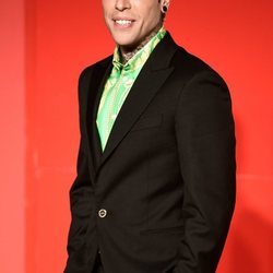 Fedez vestido de Versace en la premiere de 'Chiara Ferragni Unposted' en el Festival de Venecia 2019