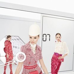 Vestido de tweed de la colección otoño/invierno 2019 de Elisabetti Franchi
