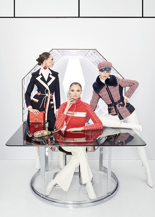 Jersey de cuello vuelto de la colección otoño/invierno 2019 de Elisabetti Franchi