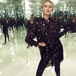 Conjunto semitransparente de la colección otoño 2019 de Animale