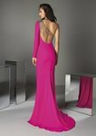 Vestido asimétrico 'A Touch of Sparkle nº58' de #PRONOVIASPINK en colaboración con la AECC