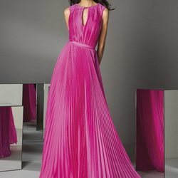 Vestido (frontal) 'The Drapes' nº88 de la colección #PronoviasPink en colaboración con la AECC