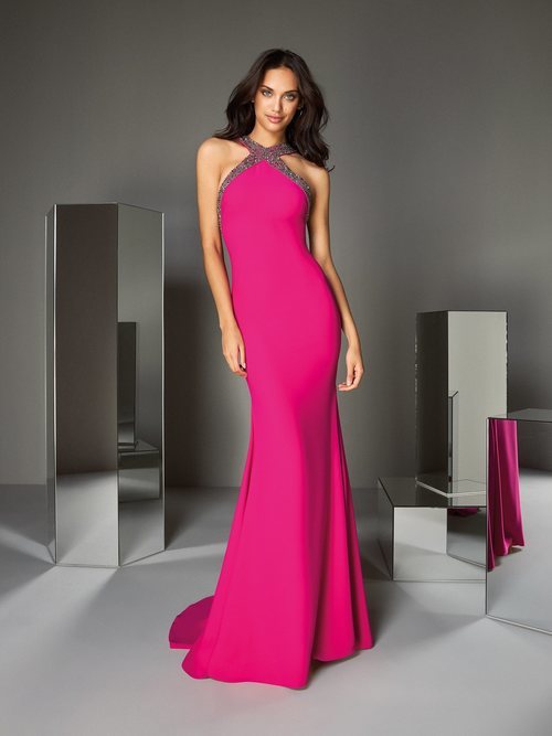 Vestido 'A touch of Sparkle' nº45 de la colección #PronoviasPink en colaboración con la AECC.