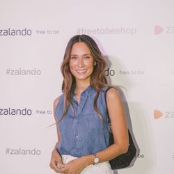 Grace Villarreal en la inauguración de la pop-up store de Zalando
