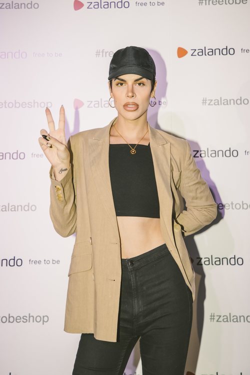 King Jedet en la inauguración de la pop-up store de Zalando