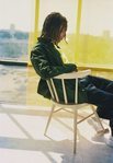 Silla blanca de la colección cápsula 'Markerad' de Ikea y Virgil Abloh