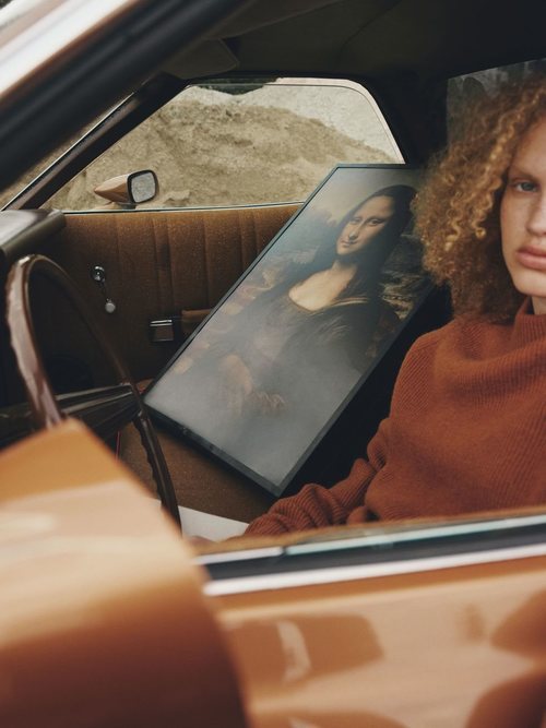Cuadro de 'Mona Lisa' de la colección 'Markerad' de Ikea y Virgil Abloh