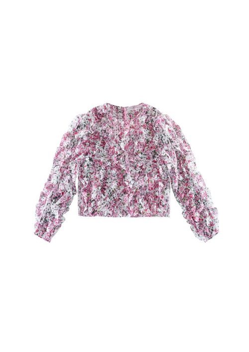 Blusa de flores de la colección de H&M y Giambattista Valli