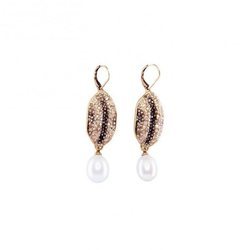 Pendientes de perlas de la colección de H&M y Giambattista Valli