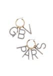 Pendientes de brillantes de la nueva colección de H&M y Giambattista Valli