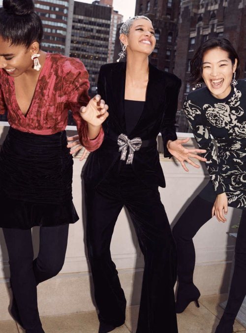 Traje negro de la colección 'Conscious Exclusive' de H&M