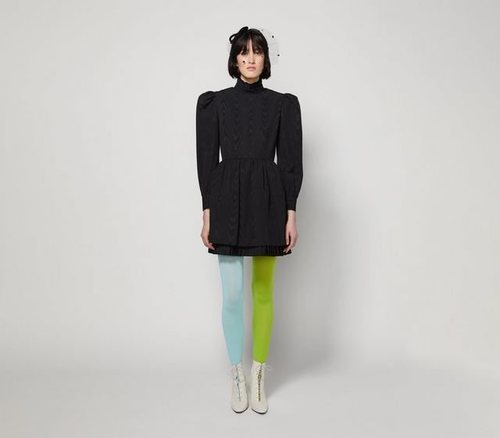 Prairie Dress negro de Marc Jacobs para la colección otoño 2019
