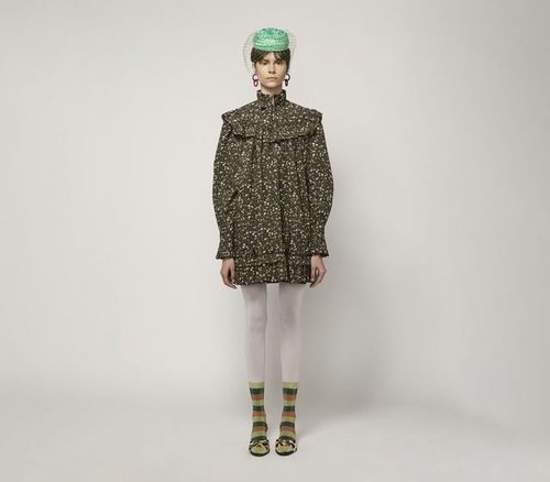 Victorian Smock Dress estampado de Marc Jacobs para la colección otoño 2019
