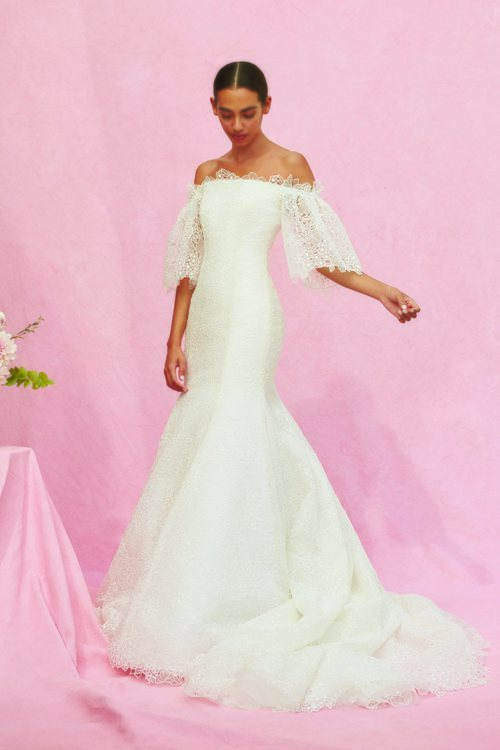 Vestido Marguerite de la colección nupcial otoño 2020 de Carolina Herrera