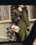 Trench verde de la colección prêt á porter otoño/invierno 2019 de Gucci