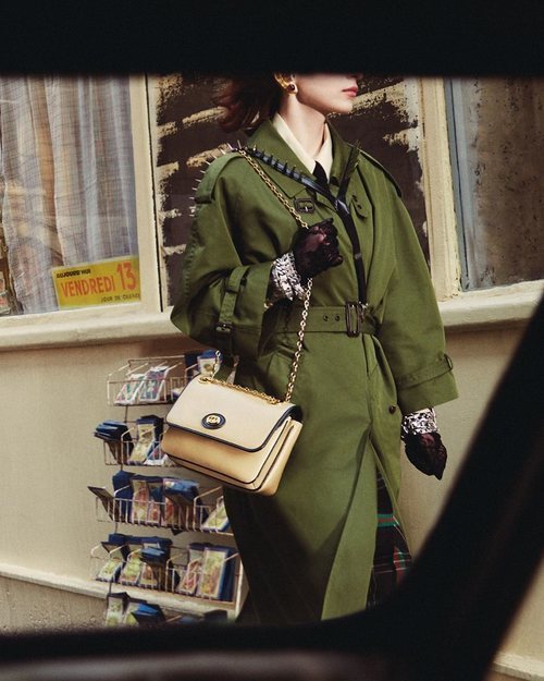 Trench verde de la colección prêt á porter otoño/invierno 2019 de Gucci
