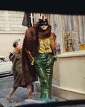 Pantalón verde de la colección prêt á porter otoño/invierno 2019 de Gucci