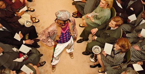Chaqueta animal print de la colección prêt á porter otoño/invierno 2019 de Gucci