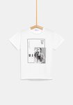 Camiseta blanca con dibujo y palabra 'Mayre' de la colección de Rocío Osorno y TEX de otoño/invierno 2019