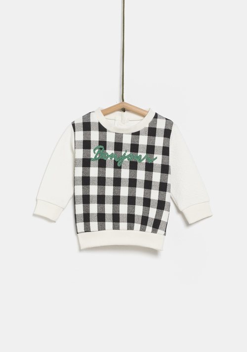 Jersey de cuadros para niño de la colección de Rocío Osorno y TEX de otoño/invierno 2019