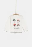 Jersey blanco para niño de la colección de Rocío Osorno y TEX de otoño/invierno 2019