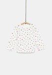 Jersey blanco con dibujos para niño de la colección de Rocío Osorno y TEX de otoño/invierno 2019